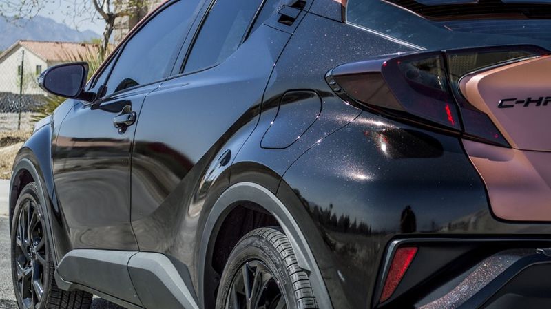 3M 2080-GP282 Gloss Ember Black Vinyl