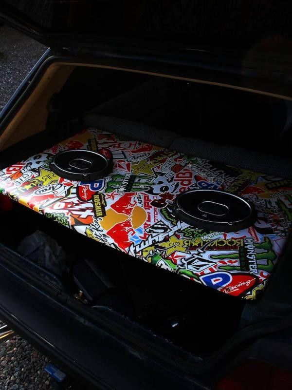 VN WRAP - STICKERBOMB VINYL MODELL 2
