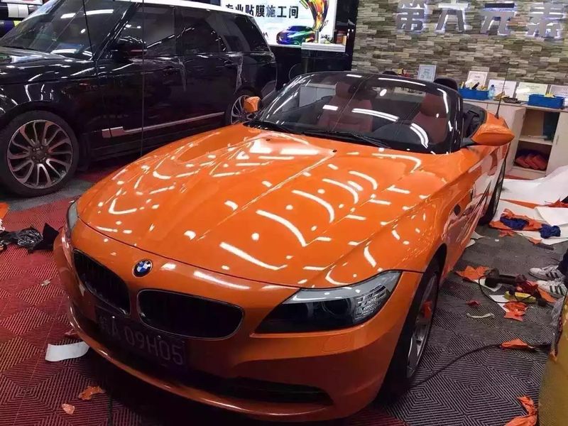 VN WRAP - BLANK ORANGE VINYL
