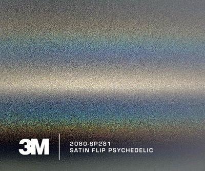 3M 2080-SP281 Satin Flip Psychedelic Vinyl