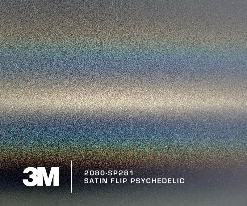3M 2080-SP281 Satin Flip Psychedelic Vinyl