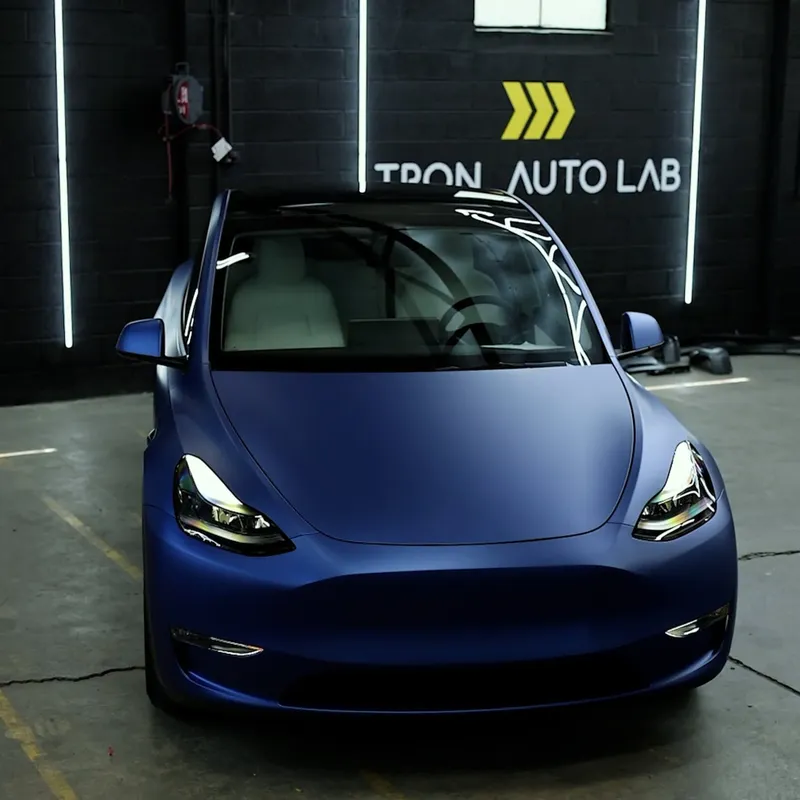 3M 2080-M217 Matte Slate Blue Metallic Vinyl