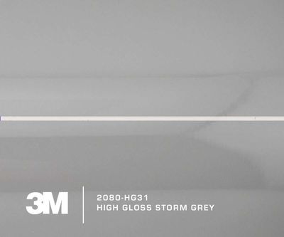 3M 2080-HG31 High Gloss Storm Gray Vinyl