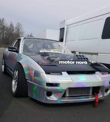 VN WRAP - SILVER HOLOGRAFISK KROM VINYL