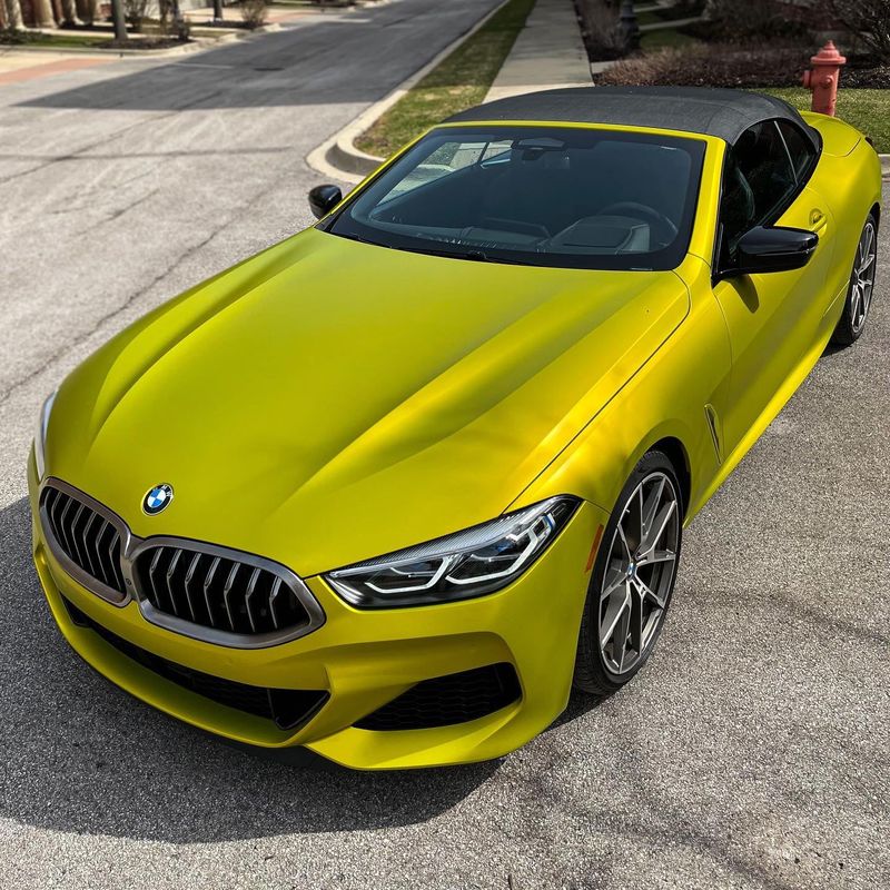 KPMF Matt Iced Yellow Titanium K75534 Vinyl