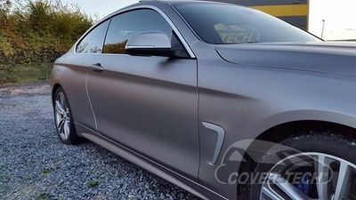 3M 2080-M230 Metallic Matte Grey Aluminium Vinyl