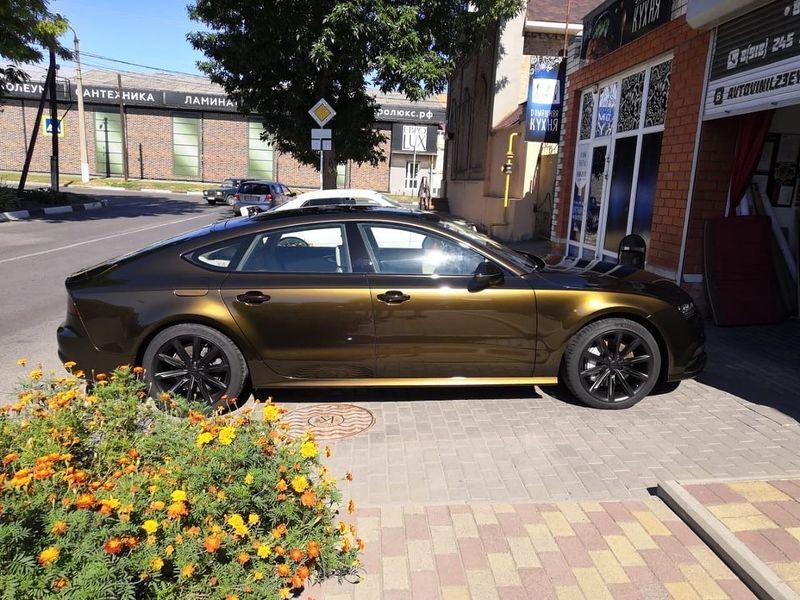 TeckWrap HM09G Gloss Black Gold