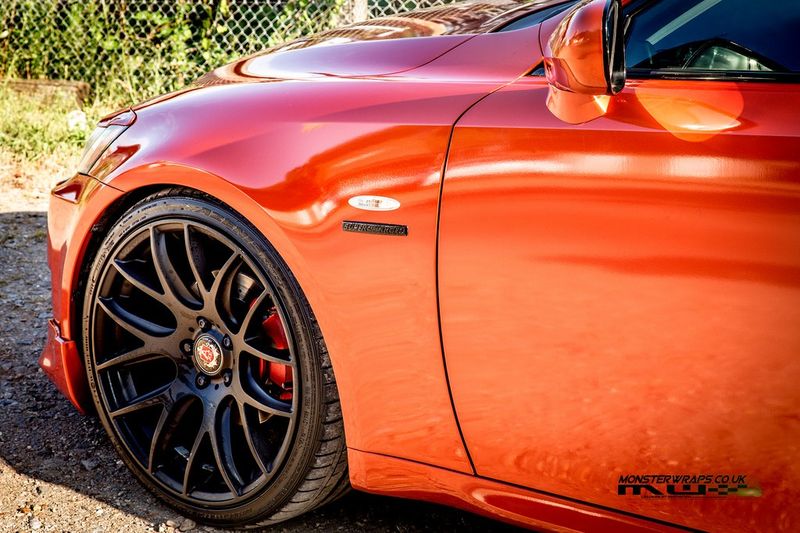 3M 2080-G364 Metallic Gloss Fiery Orange Vinyl
