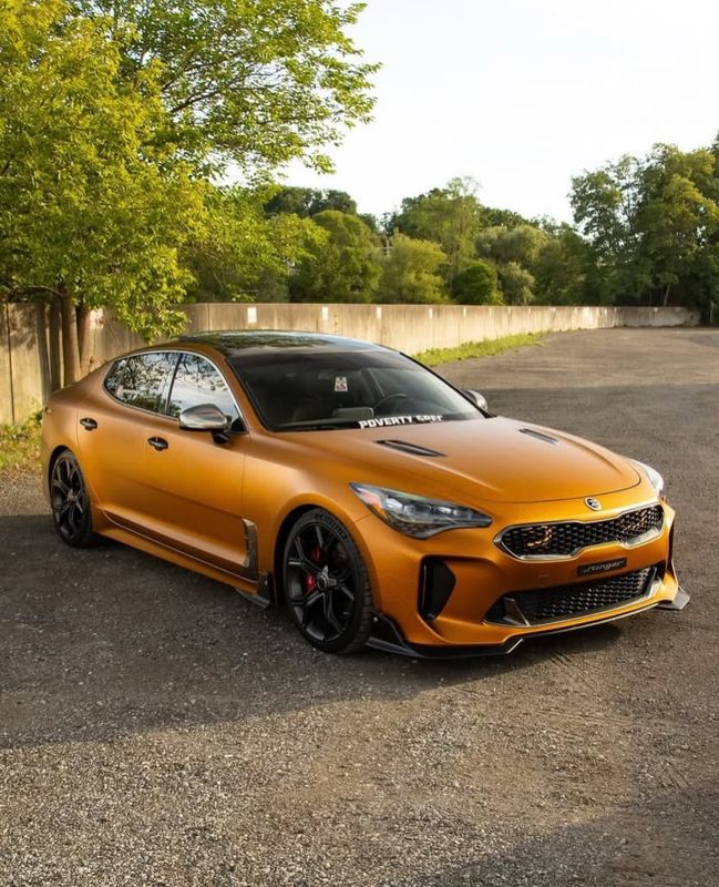 KPMF Matt Iced Amber Titanium K75591 vinyl