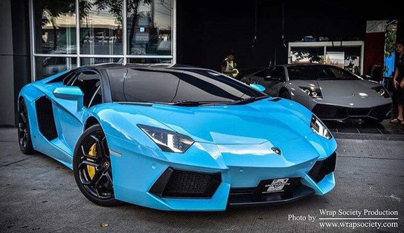 3M 2080-G77 Gloss Sky Blue Vinyl