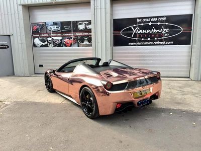 Avery Rose Gold Chrome Vinyl