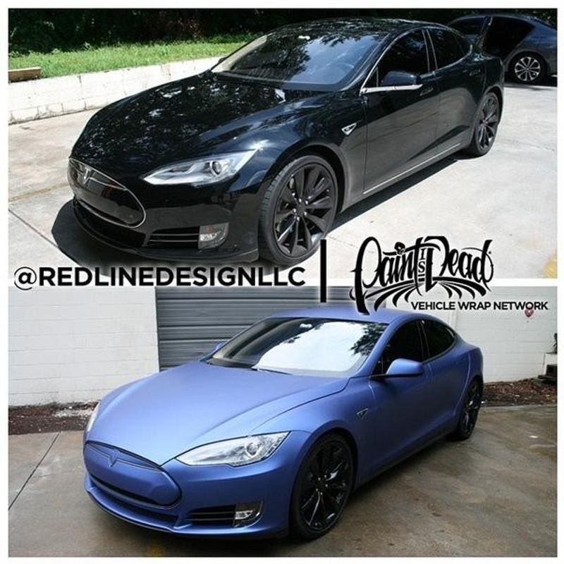 Avery Matte Metallic Brilliant Blue