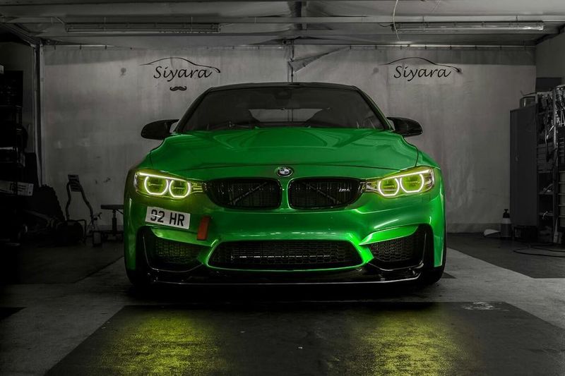 3M 2080-G336 Metallic Gloss Green Envy Vinyl