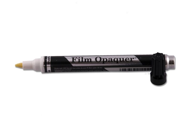 FILM OPAQUER - Svart Filmpenna Bred