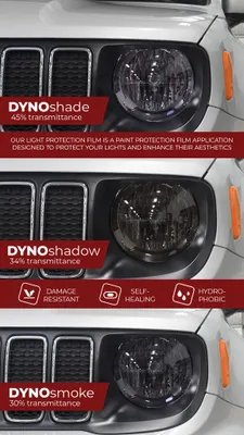 STEK DYNOshadow 34% PPF Lyktfilm