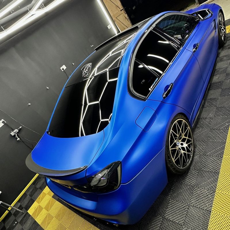 KPMF Matt Iced Blue Titanium K75505 Vinyl