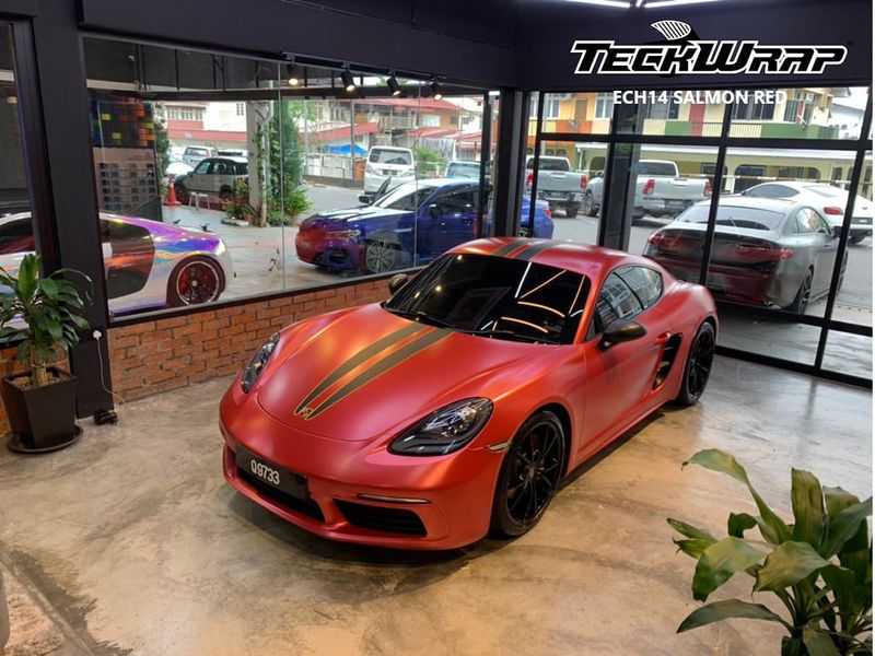 TeckWrap ECH14 Salmon Red