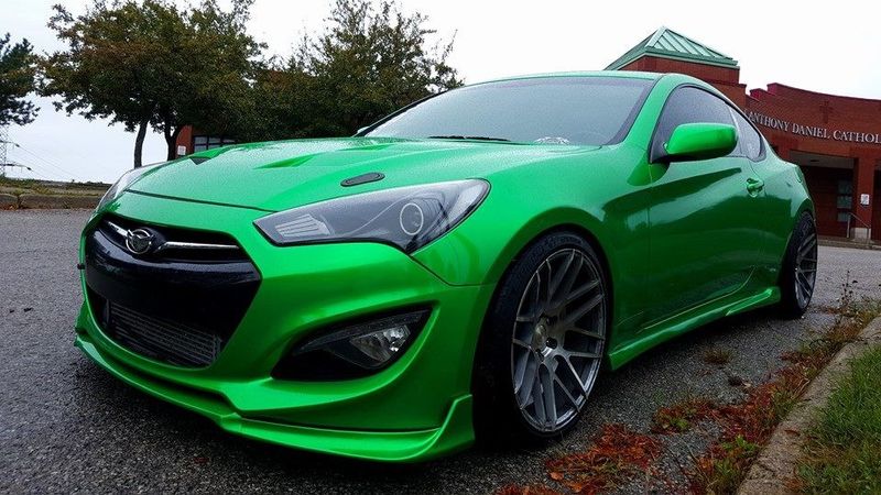 3M 2080-G336 Metallic Gloss Green Envy Vinyl