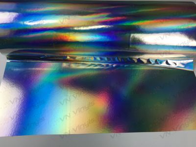 VN WRAP - SILVER HOLOGRAFISK KROM VINYL