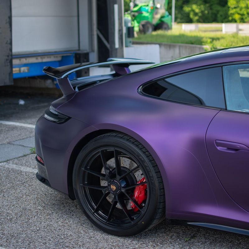 KPMF Matt Purple Black Iridescent K75565 Vinyl