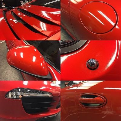 3M 2080-G363 Metallic Gloss Dragon Fire Red Vinyl