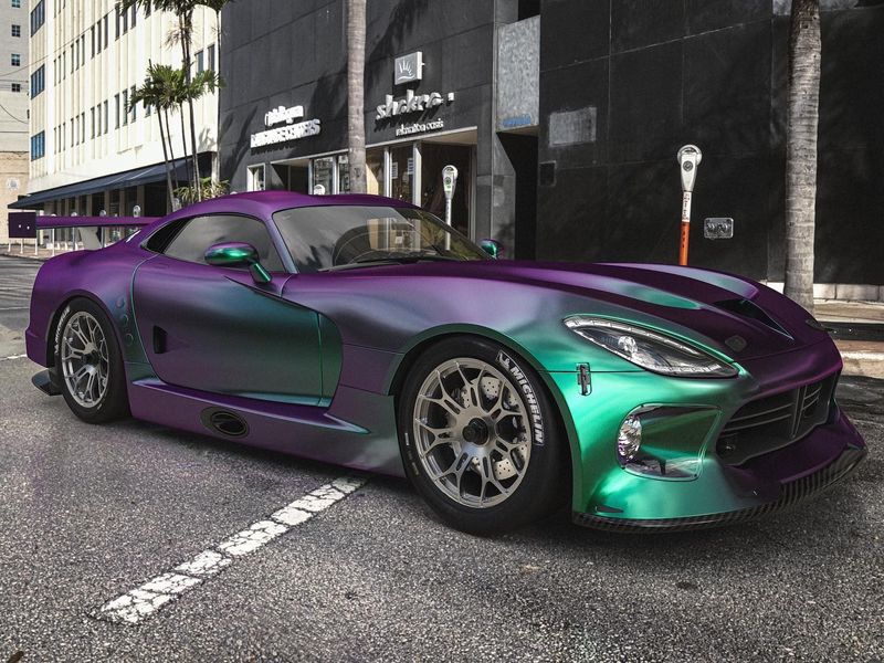 TeckWrap RD07 Purple Indigo Malachite