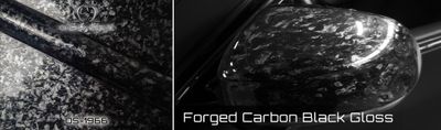 OMEGA SKINZ OS-1966 Forged Carbon Black Gloss Vinyl