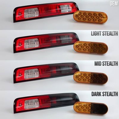 Luxe LightWrap Mid Smoke Stealth - MATT