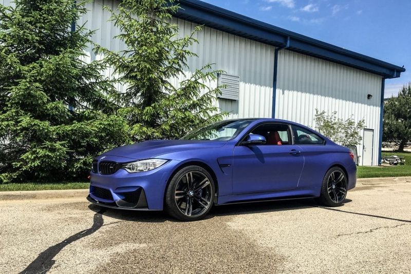 Avery Matte Metallic Night Blue