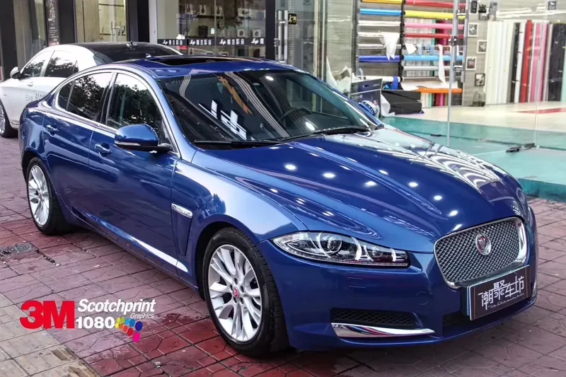 3M 2080-G217 Metallic Gloss Deep Blue Vinyl