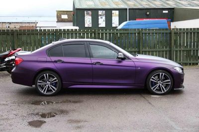 KPMF Matt Purple Black Iridescent K75565 Vinyl