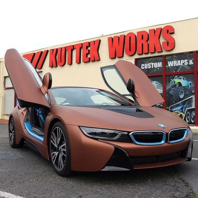 Avery Matte Metallic Brown