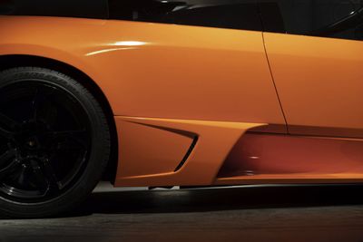 OMEGA SKINZ OS-781 Vortex Orange Vinyl