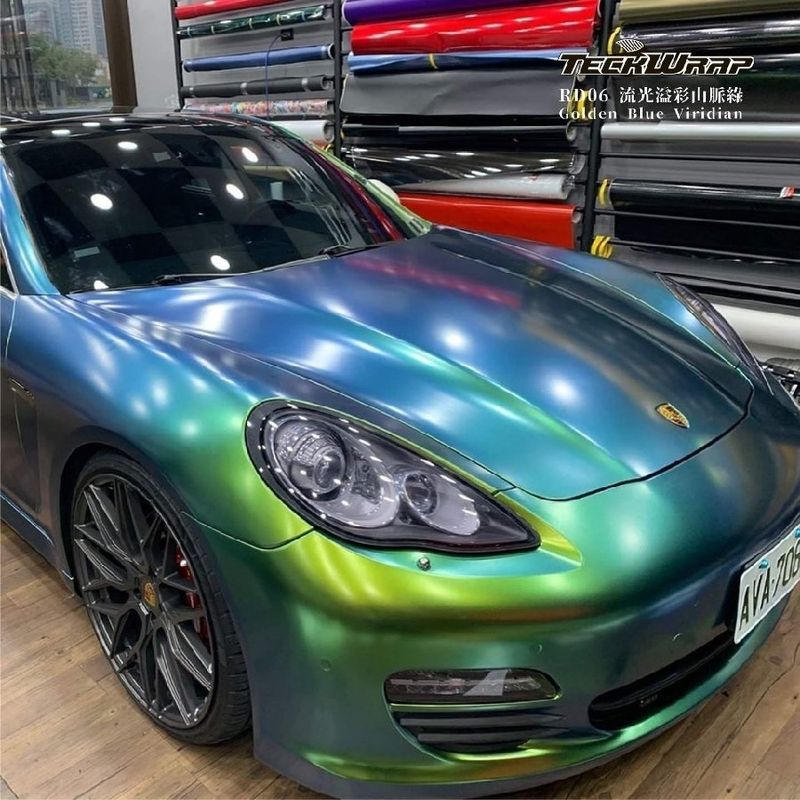 TeckWrap RD06 Golden Blue Viridian