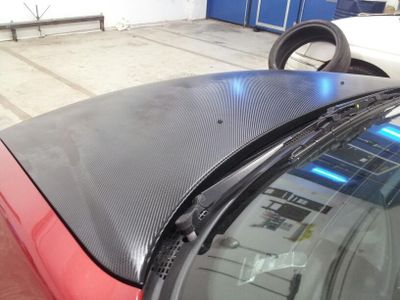 VN WRAP - 4D KOLFIBER SVART VINYL