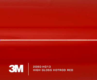 3M 2080-HG13 High Gloss Rod Red Vinyl