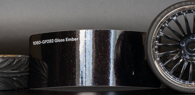 3M 2080-GP282 Gloss Ember Black Vinyl