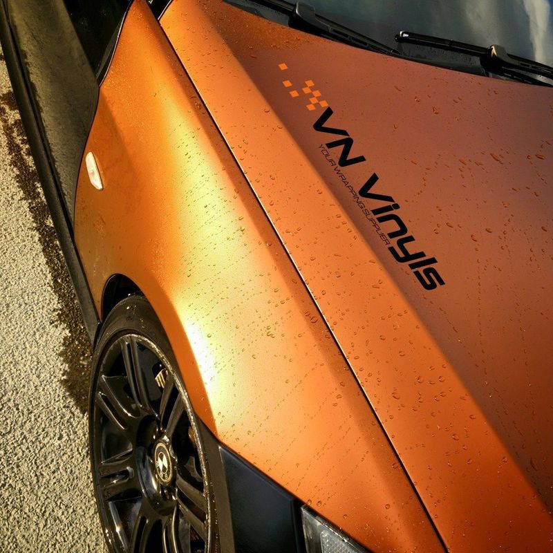 VN WRAP - MATTE BROWN METALLIC