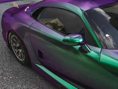 TeckWrap RD07 Purple Indigo Malachite
