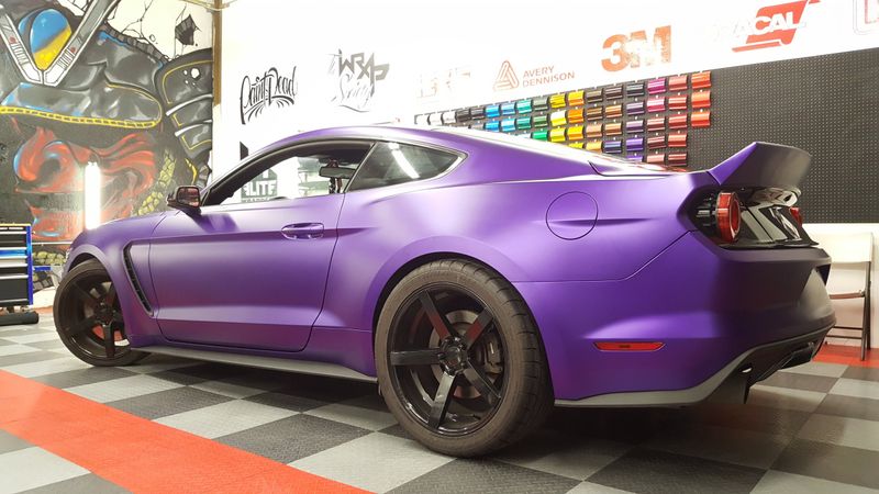 KPMF Matt Iced Amethyst Titanium K75568 Vinyl