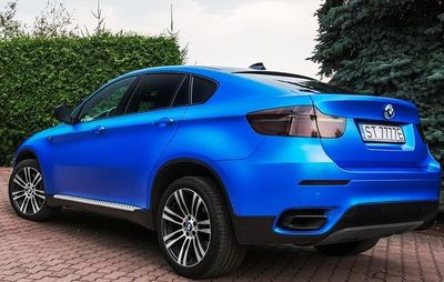 3M 2080-S347 Satin Metallic Perfect Blue Vinyl