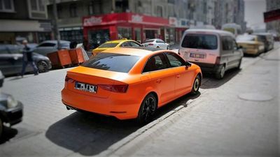 KPMF Matt Sunset Orange K89441 Vinyl