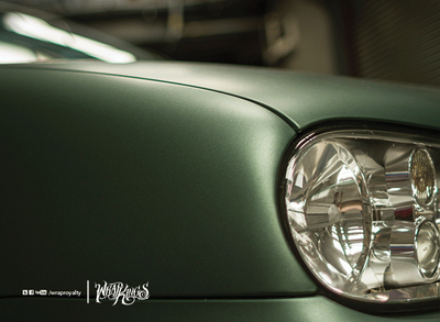 3M 2080-M206 Metallic Matte Pine Green Vinyl