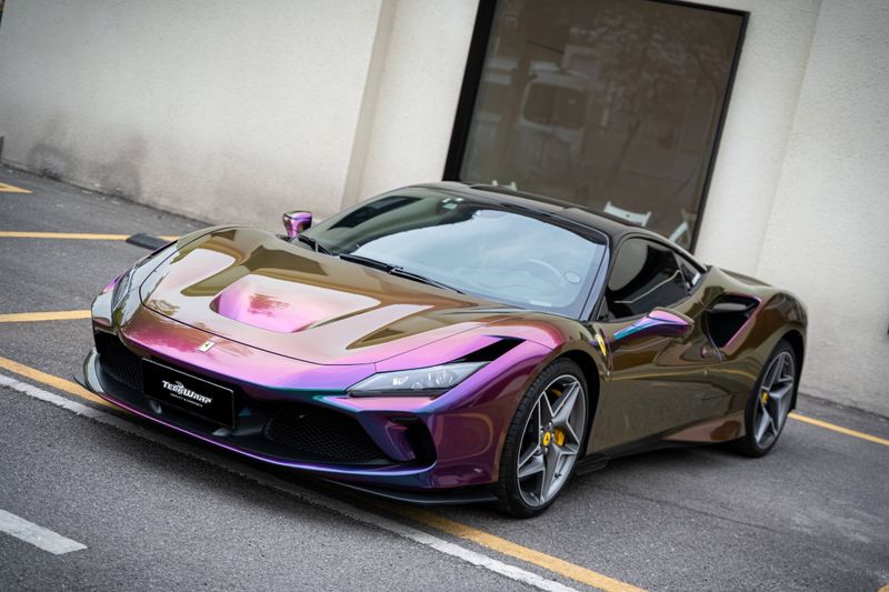 TeckWrap RD21PRO-HD Purple Flame