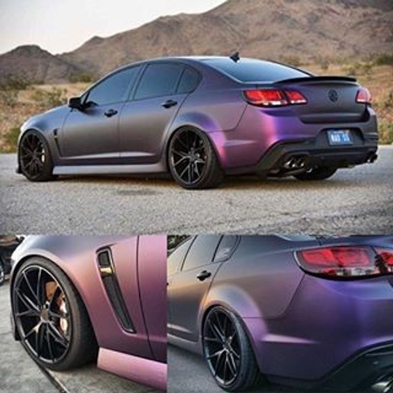 KPMF Matt Purple Black Iridescent K75565 Vinyl
