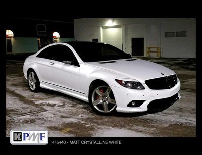 KPMF Matt Crystalline White K75540 Vinyl