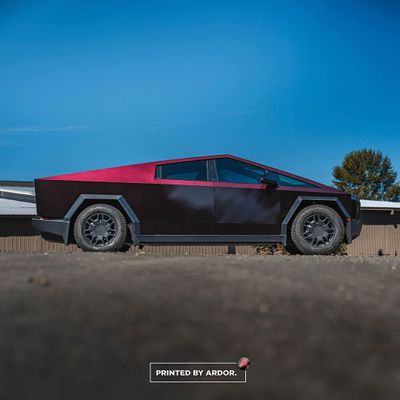 KPMF K75447 Gloss Midnight Crimson Bloom Vinyl