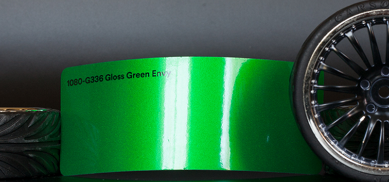 3M 2080-G336 Metallic Gloss Green Envy Vinyl