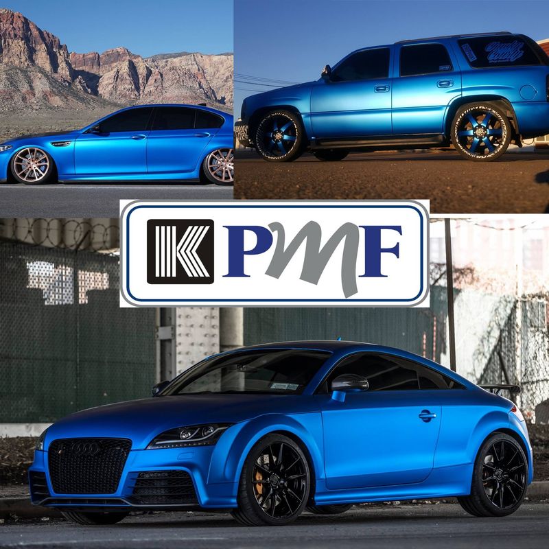 KPMF Matt Iced Blue Titanium K75505 Vinyl