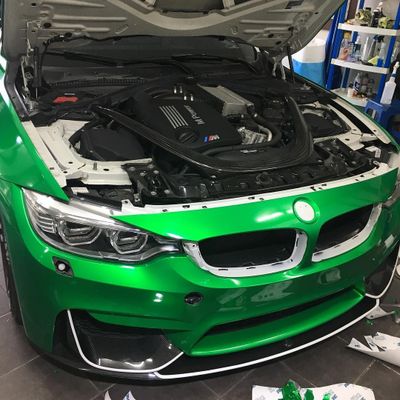 3M 2080-G336 Metallic Gloss Green Envy Vinyl
